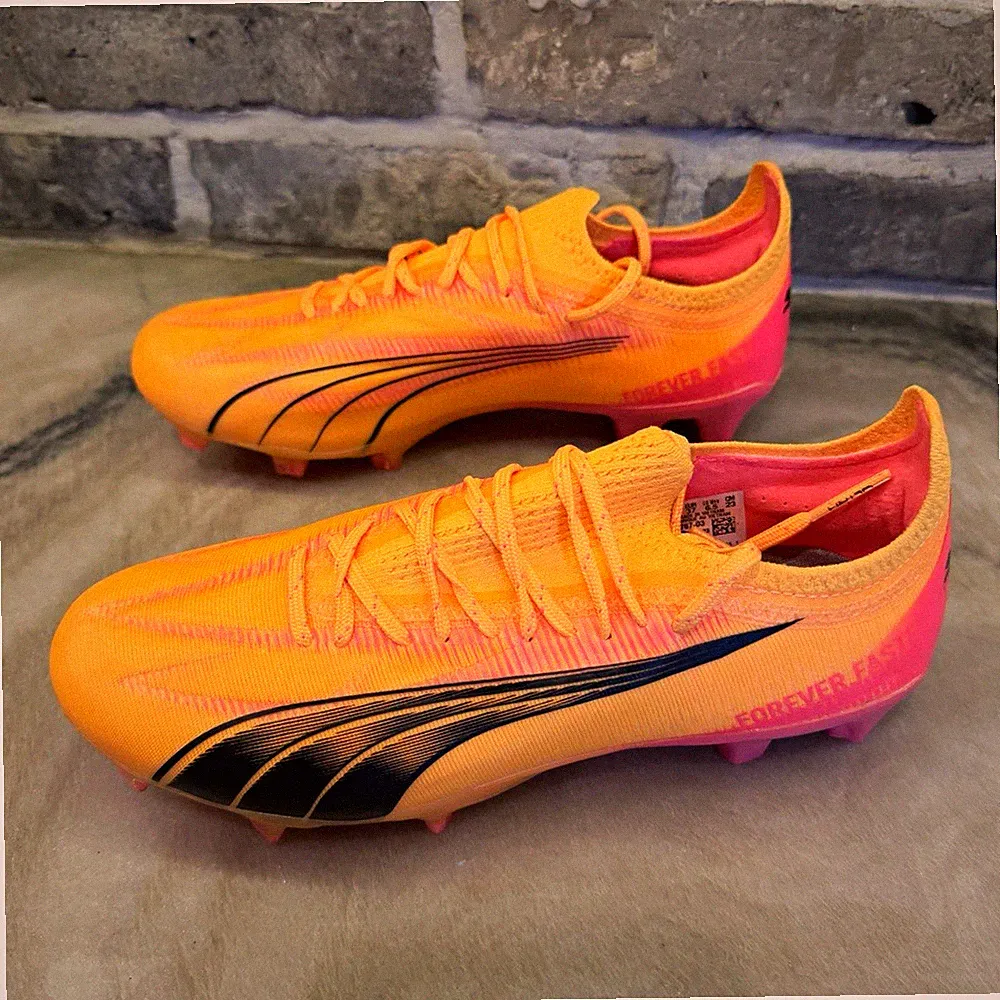 PUMA Ultra Ultimate FG/AG women’s Soccer Cleats Orange US 6.5 Medium (B, M)