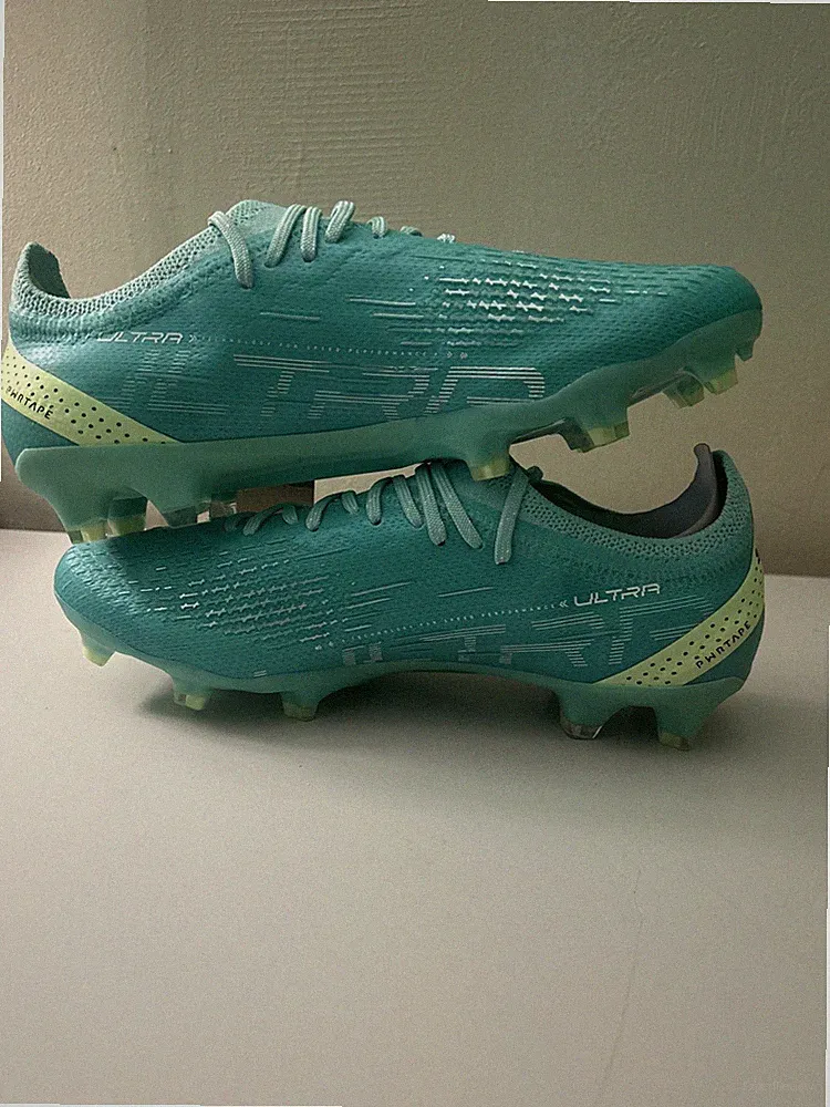 Puma Ultra Ultimate FG/AG Women’s Soccer Cleats Peppermint White 107215-03 SZ6.5