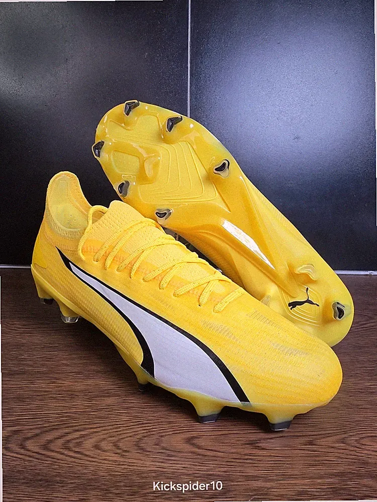 Puma Ultra Ultimate FG AG Women Soccer Cleats Size 10 Yellow Voltage New