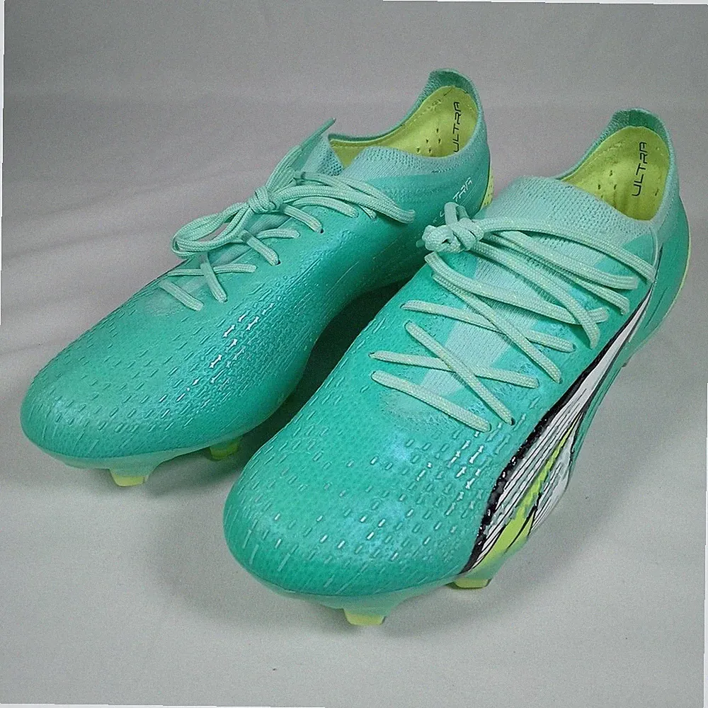 PUMA Ultra Ultimate FG/AG Womens Soccer Cleats, Mint Green, Size 6