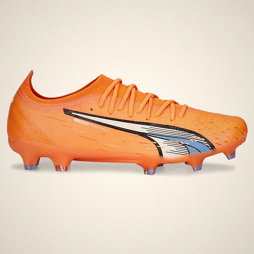 PUMA Ultra Ultimate Firm GroundArtificial Ground Soccer Cleats Womens Orange Sne