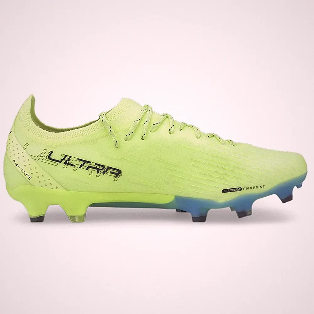 PUMA Ultra Ultimate Firm GroundArtificial Ground Soccer Cleats Womens Yellow Sne