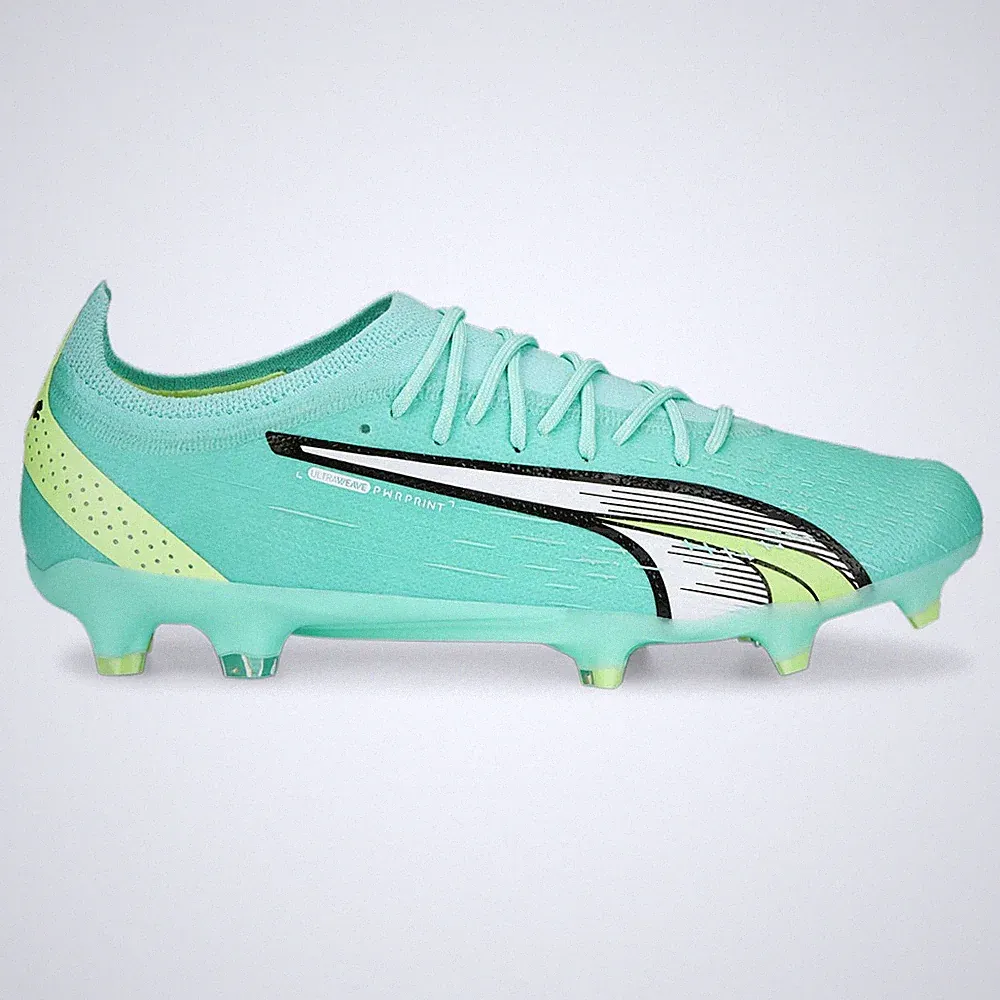 PUMA Ultra Ultimate Soccer Cleats Mens Green Sneakers Athletic Shoes 10716303