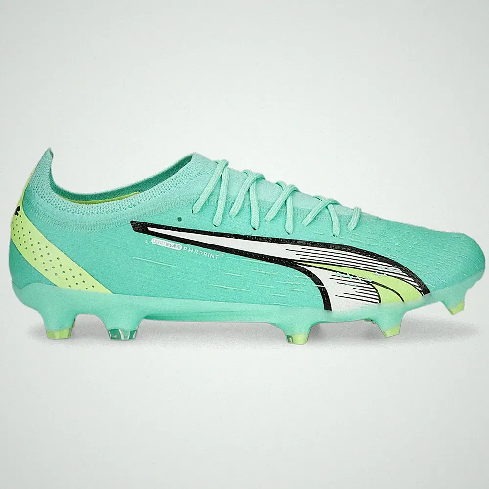 PUMA Ultra Ultimate Soccer Cleats Mens Green Sneakers Athletic Shoes 10716303