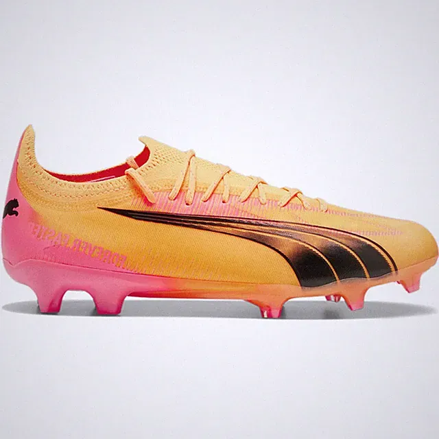 PUMA Ultra Ultimate Soccer Cleats Mens Orange Sneakers Athletic Shoes 10774403