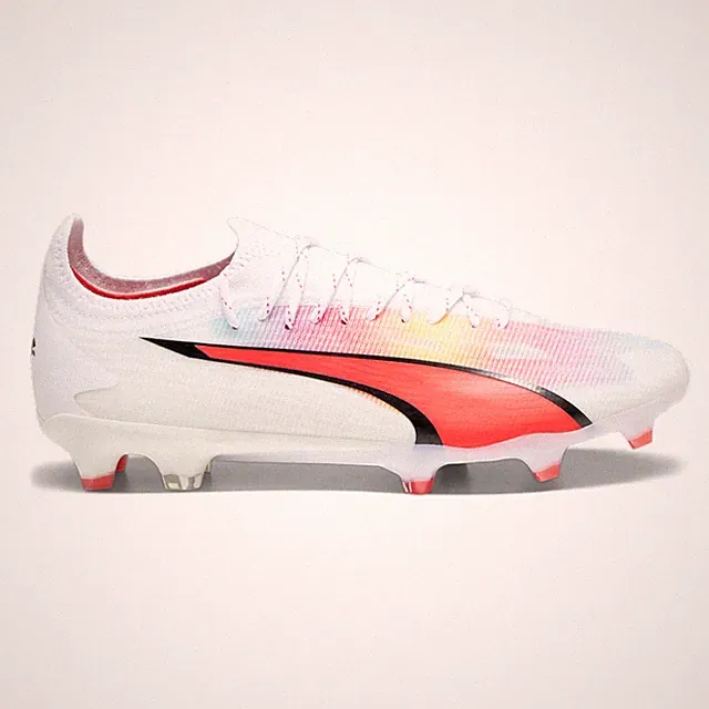 PUMA Ultra Ultimate Soccer Cleats Mens Red Sneakers Athletic Shoes 10731101
