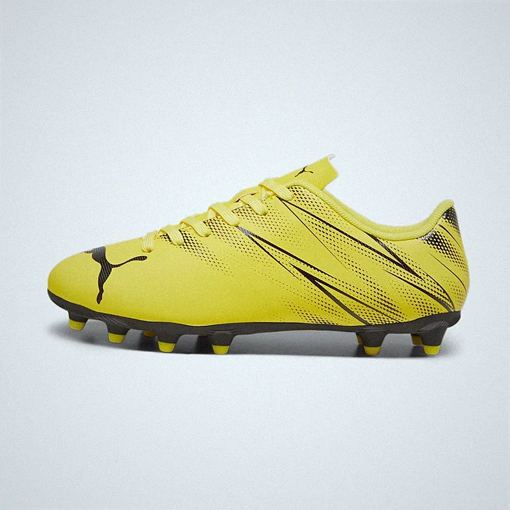 PUMA Unisex Kids' Attacanto Jr Firm Ground/Artificial Ground Soccer Cleats Yello