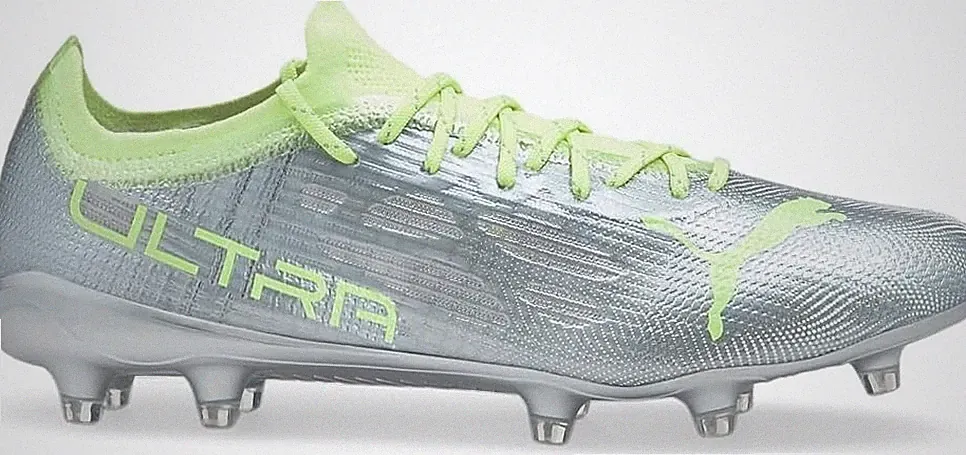 Puma Women's Ultra 1.4 FG/AG Soccer Cleats 106723-01 Diamond Silver Sz 7, 8