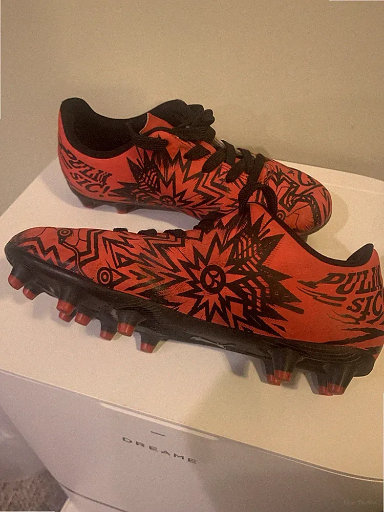 Puma X Christian Pulisic Tacto II Kids’ Firm/Artificial Ground Soccer Cleats 13