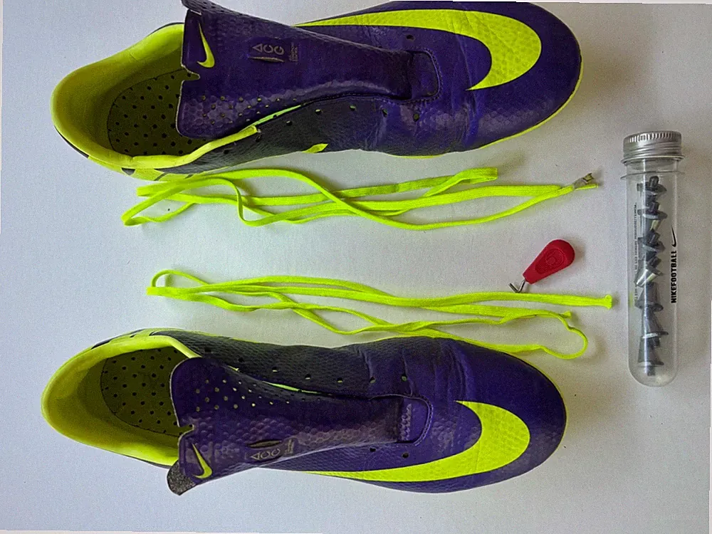PURPLE NIKE MERCURIAL VAPOR IX SG-PRO ACC RARE SOCCER CR7 VINTAGE CLEATS Men 11