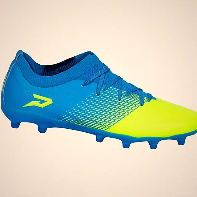Quantum Energy: All Purpose Cleats - Columbia Blue & Slime Blue 9