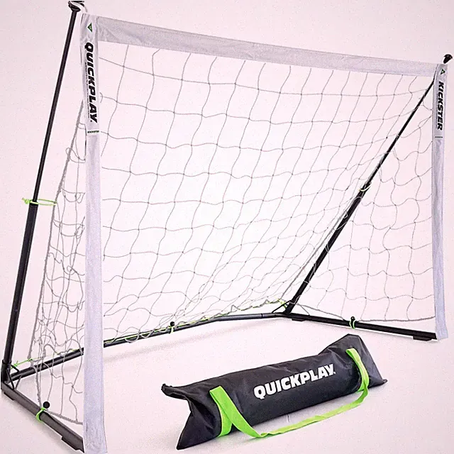 QuickPlay Kickster Elite Ultra Portable Soccer Goals - Turf & Indoo... Fast Ship