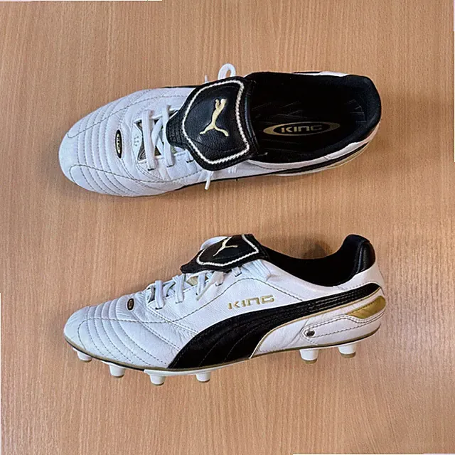 RARE! Puma King Finale FG Leather Football Boots Soccer Cleats US 11.5 EUR 45