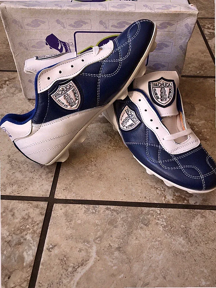 Rare Samano Mexico C.F. Pachuca Boys Youth Soccer Cleats Size 6 Vintage Futbol