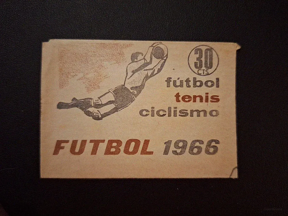 RARE Vintage 1966 Soccer Card Pack Futbol Tennis And Cycling Rare Spain 🇪🇸