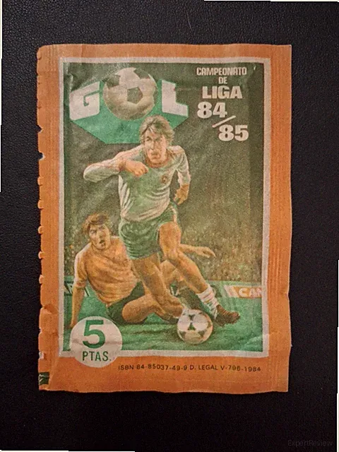 RARE Vintage 1984-85 Soccer Card Pack Spain 🇪🇸 Futbol