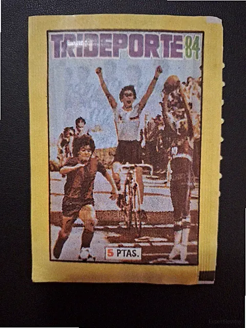 RARE Vintage 1984 Soccer Basketball Cycling Card Pack Spain 🇪🇸