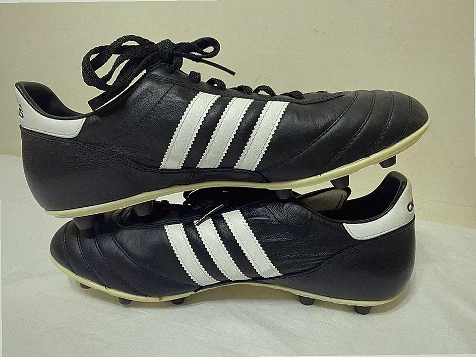 Rare Vintage Adidas Copa Mundial Black Soccer Cleats 015508 Germany Men’s US 15