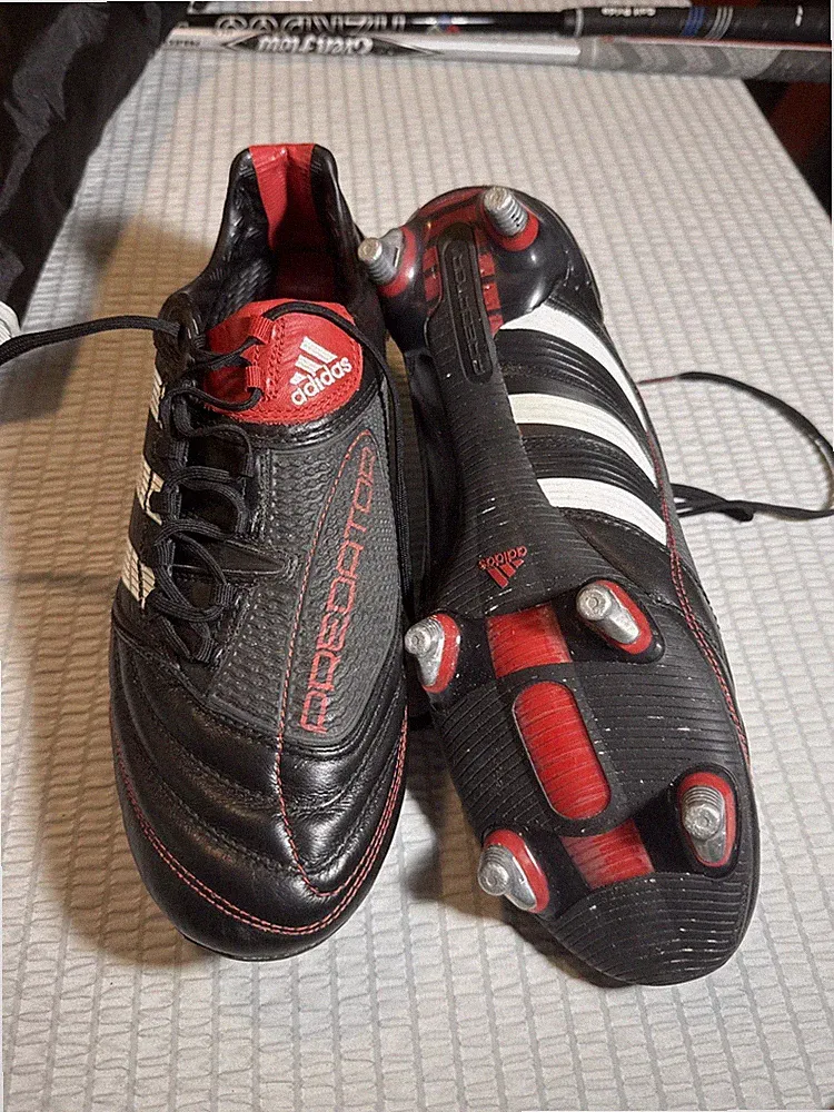 RARE! Vintage ADIDAS PREDATOR X X-TRX SG mens soccer cleats football boots. 10.5