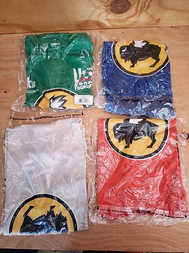 Rawlings polyester Soccer Jersey sz. Youth L,XL & Adult S