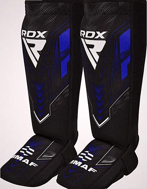 RDX IMMAF Approved Shin Guards Competition Level Neoprene Shin Pads Shin Insteps