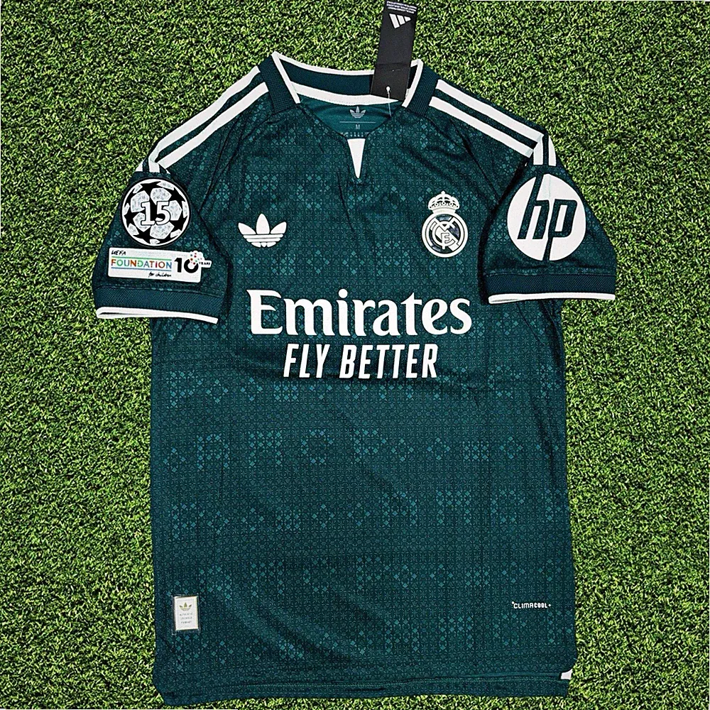 Real Madrid 26/27 Away Soccer Jersey With UCL Patches