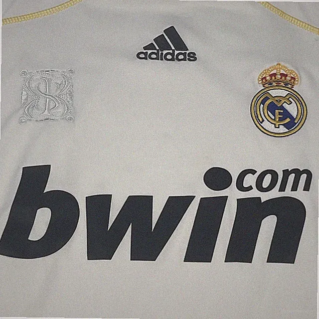 Real Madrid Football Club Jersey Size? Adidas Clima365 LFP Bwin.com Embroidered