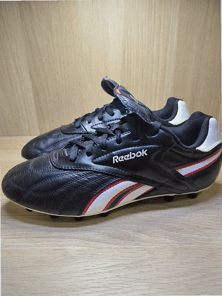 REEBOK CLASSIC KANGA LEATHER FG US 9 UK 8 SOCCER CLEATS FOOTBALL BOOTS VERY RARE