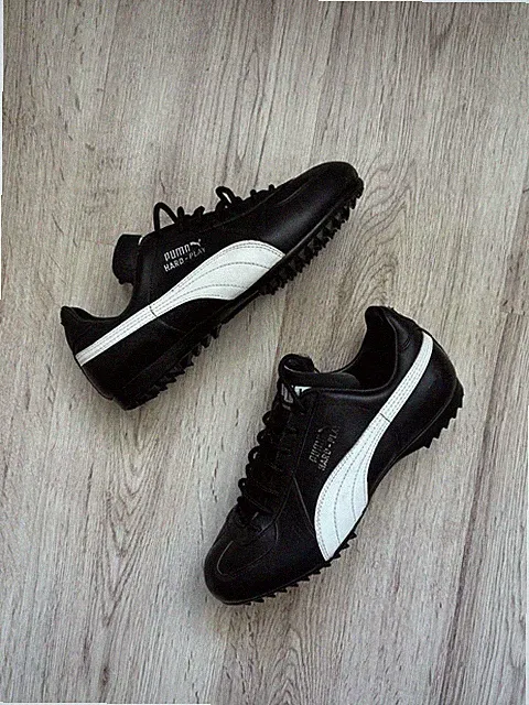 Retro PUMA Hard-Play Soccer Boots UK 7.5 / US 8 Turf Cleats Made in France