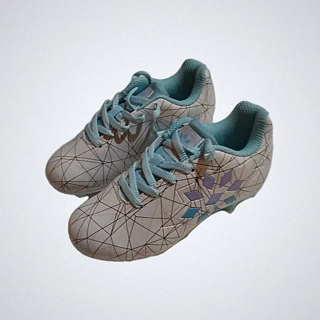 RIP-IT Girls' Soccer Cleats White Teal US Size 11K Youth Athletic Footwear