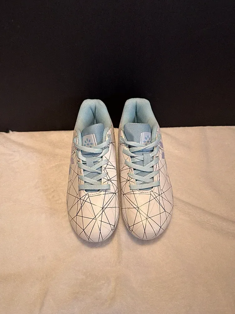 Rip-It Soccer Cleats Youth Girls Size 1 White / Teal New No Box