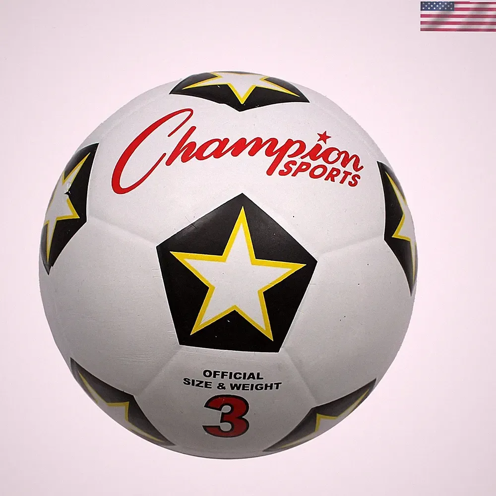 Rubber Cover Soccer Ball