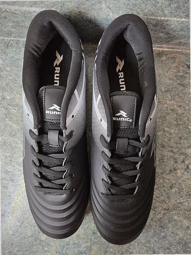 RUNIC Soccer Cleats for Men's Firm Ground Cleats – Soccer Shoes Size 10