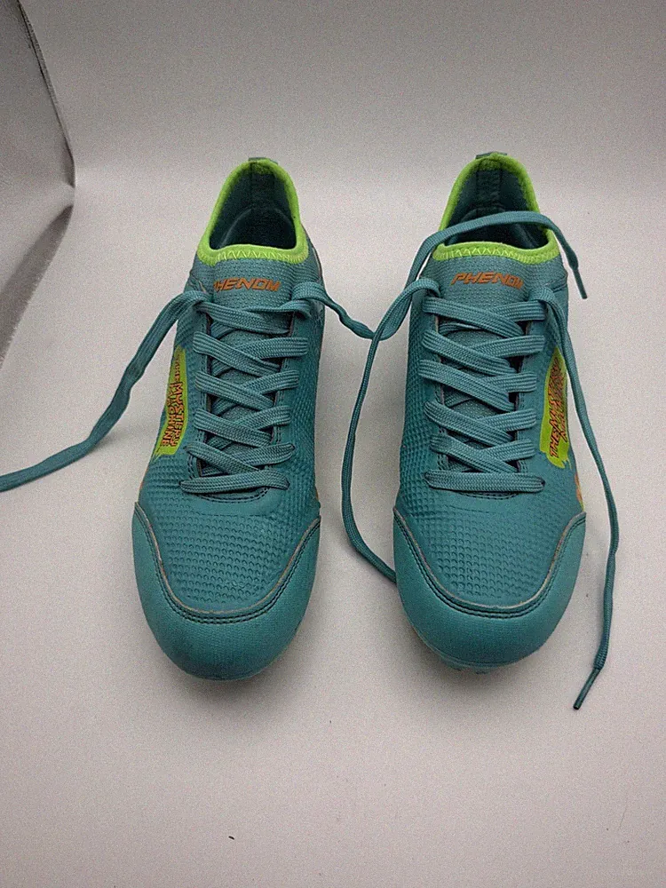 Scooby-Doo Mystery Machine Phenom Soccer Cleats Youth US 5 Blue Green FG￼