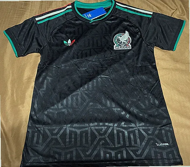 Seleccion Mexicana Alternate Black Jersey New Mens XL