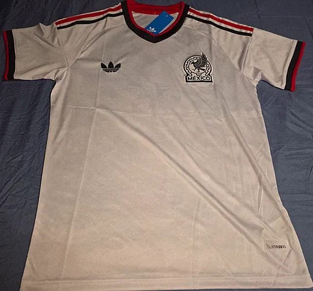 Seleccion Mexicana Away Jersey White New Mens Large