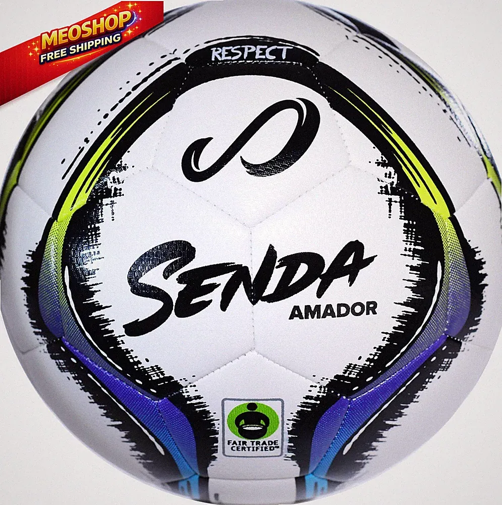 SENDA Amador Training Soccer Ball, Fair Trade Size 4 (Ages 8-12), Purple