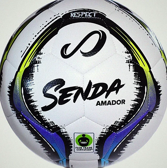 SENDA Amador Training Soccer Ball, Purple, Size 3