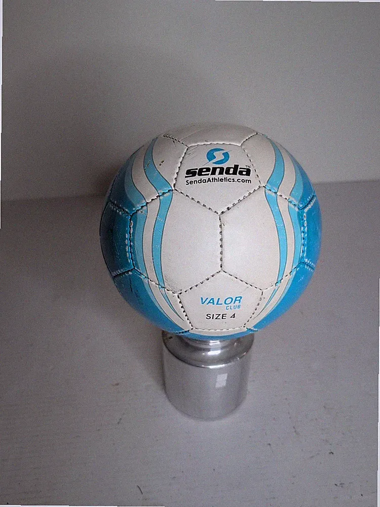 Senda Athletics Valor Club Soccer Futbol Ball Size 4 Blue White