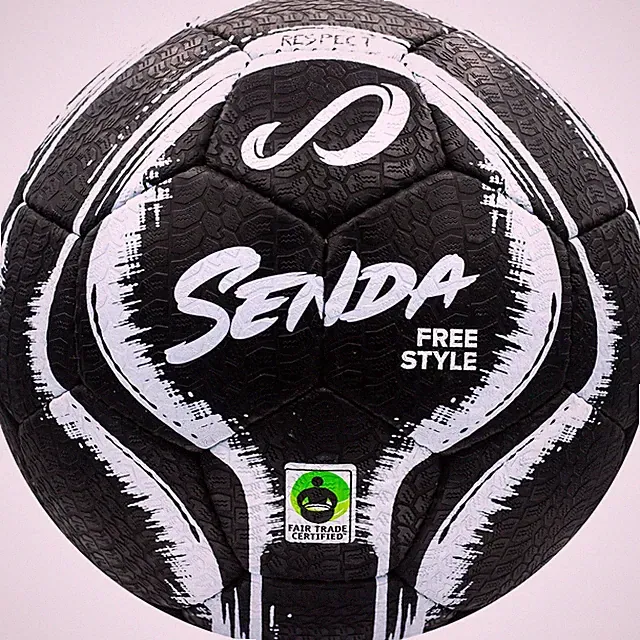 Senda Street Freestyle Trick And Skills Soccer Ball Rubber Outer Cover Fair