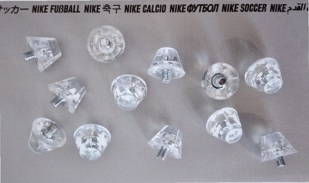 Set of 12 Clear Nike Soccer Turf/AG/FG Studs SG Replacement Plastic Soft Ground
