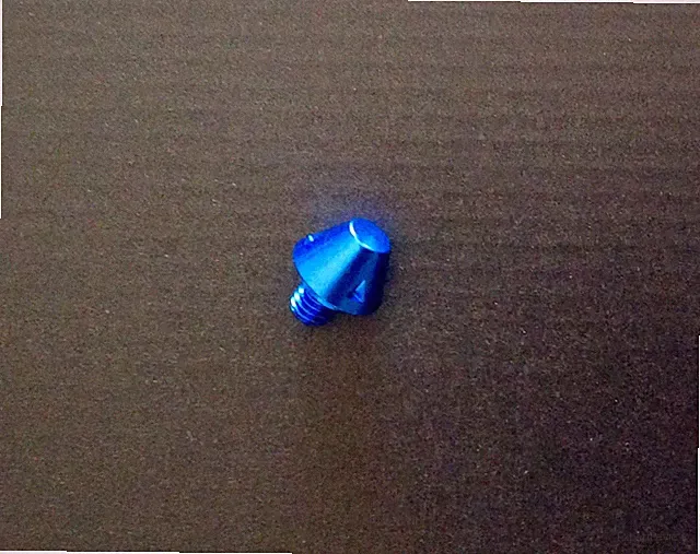 Single Replacement *Blue* Adidas SG Soccer Conical Metal Stud/Cleat Soft Ground
