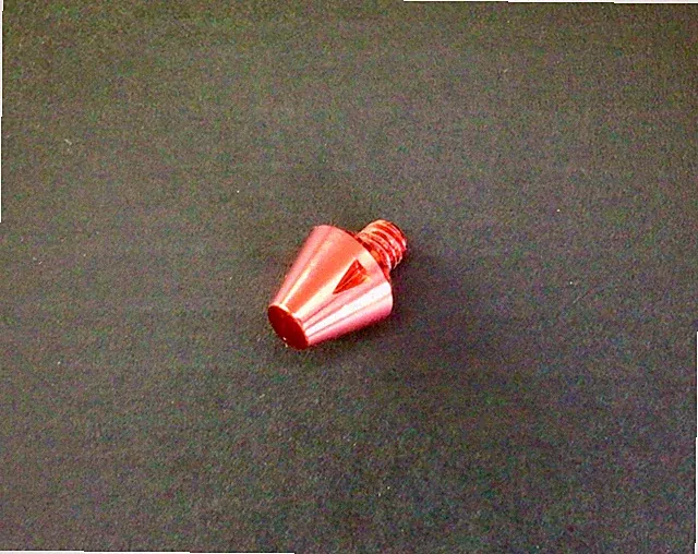 Single Replacement *Red* Adidas SG Soccer Conical Metal Stud/Cleat Soft Ground