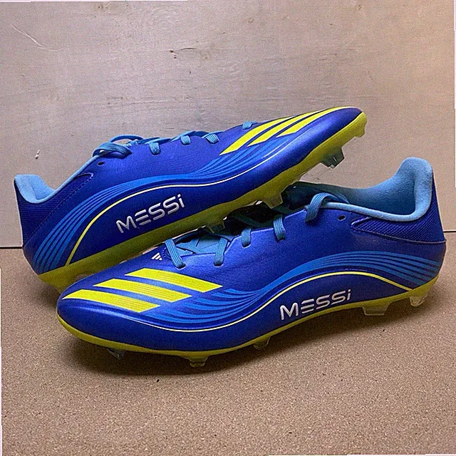 Size 10.5 NEW adidas F50 Messi League FG Firm Ground Soccer Cleats Blue JP7447