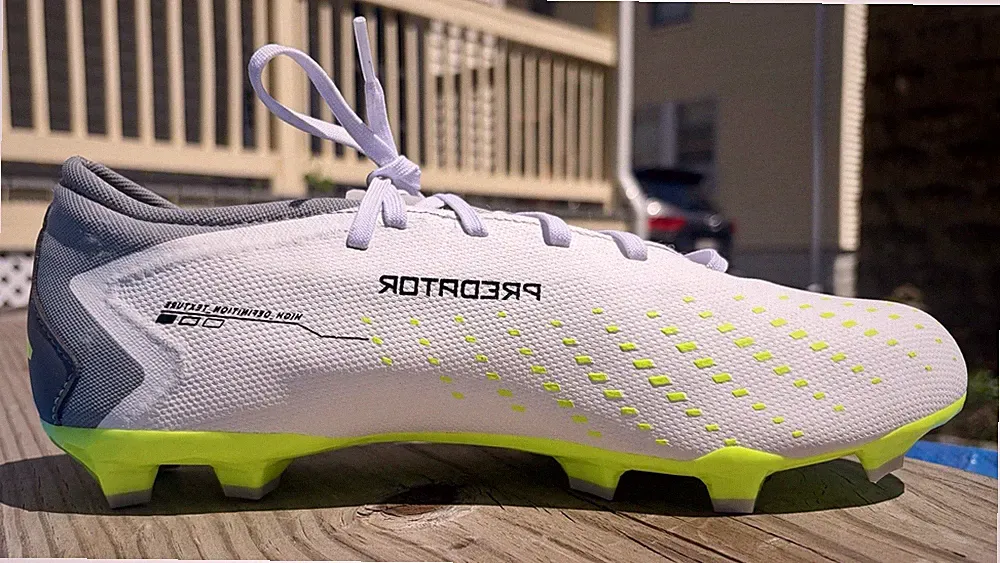 Size 10 Men White Adidas Predator Accuracy.3 FG Soccer Cleats GZ0014