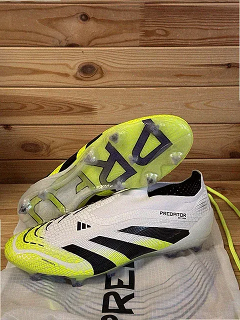 Size 11.5 - Adidas Predator Elite Laceless FG JI1075 Soccer Cleats Men's