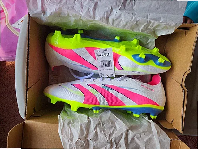 Size 11.5 Men - Adidas Predator League FG Cleats