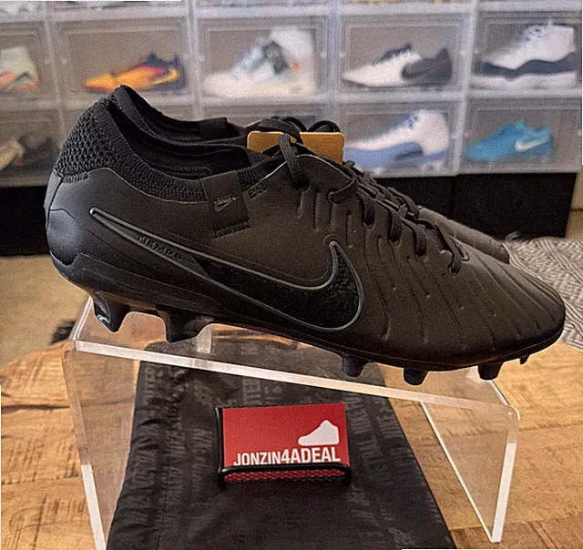 Size 11 Nike Legend 10 Elite FG ACC Black Deep Jungle Soccer Cleats DV4328-002