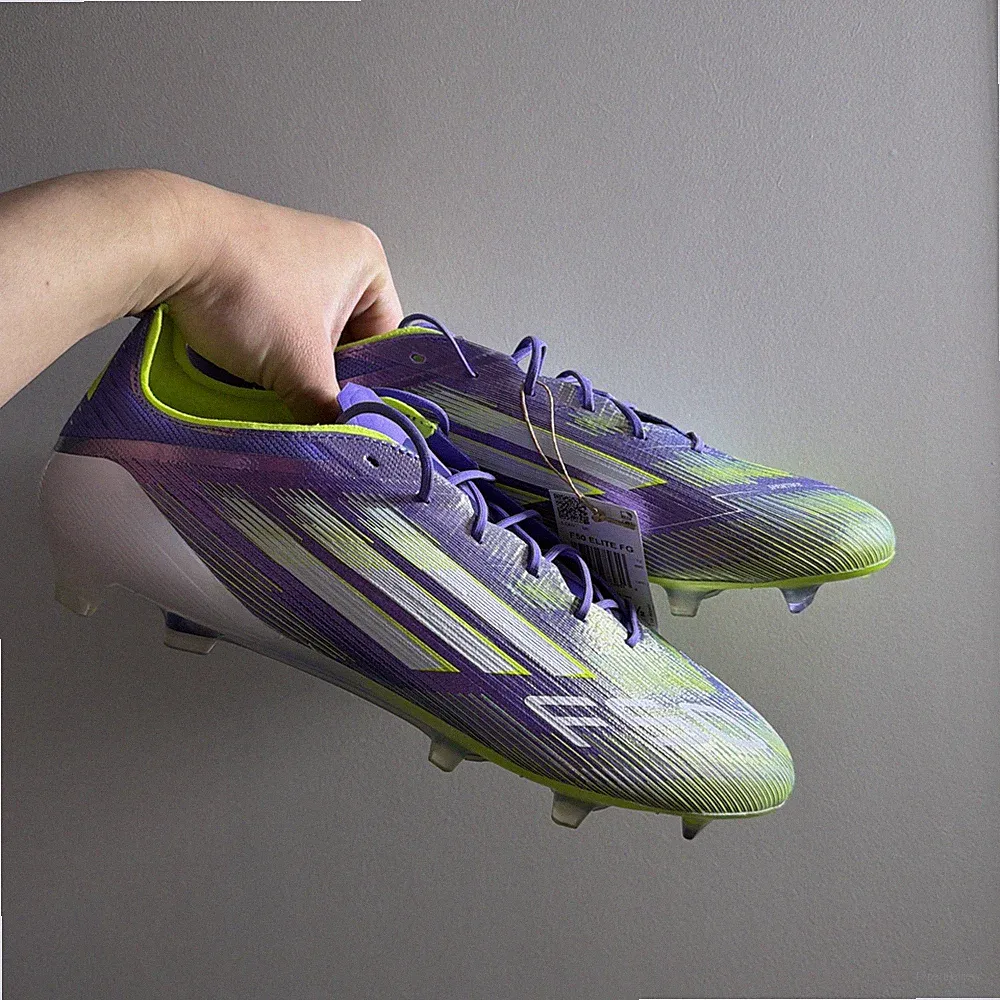 Size 12.5 Adidas F50 Elite FG Firm Ground Soccer Cleats Men’s Purple JH7615