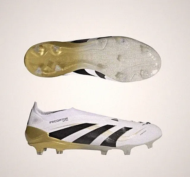 Size 12.5 Adidas Predator Elite Laceless Firm Ground Mens Soccer Cleats JI1079